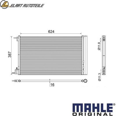 Condenser Air Conditioning AC 552 000S for Opel Insignia/Country/Tourer/Sports 1.6L