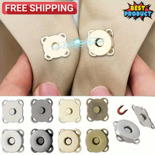 20Pair Magnetic Plum Snap Button Closures Clo...