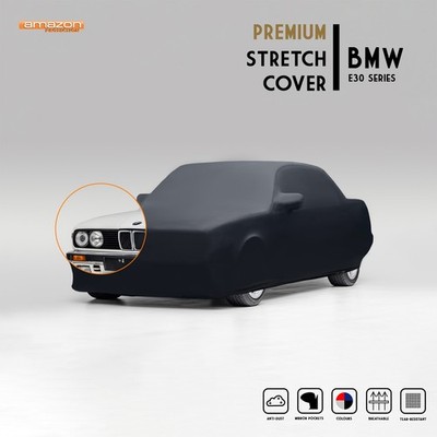 Premium Maßgefertigte Passgenaue Indoor Soft Stretch Car Cover für BMW E30er