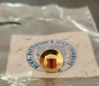 Phi Kappa Psi Gold Tone Enamel Fraternal Crest Fraternity Badge Pin 5 Year NEW