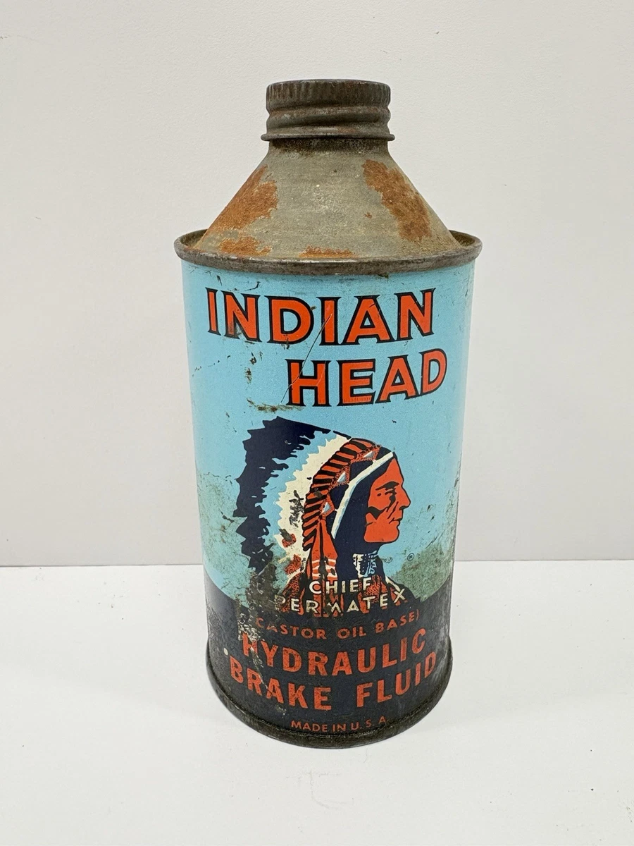 Indian Oil Can In Collectible Gas & Oil Advertising Cans And