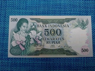🇮🇩 Indonesia 500 rupiah 1977 P 117 UNC Banknote Currency 070226 3
