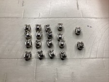 Metal Owl Charms Jewelry Making ( 18 Ct)