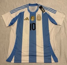 Mens Adidas Argentina Lionel Messi National Team Home Soccer Jersey M See Photos