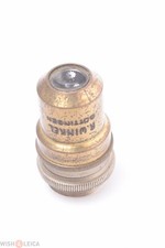 ✅ OBJECTIF MICROSCOPE ANCIEN LAITON WINKEL N°2 DIAMÈTRE FILETAGE 16MM VERS 1910