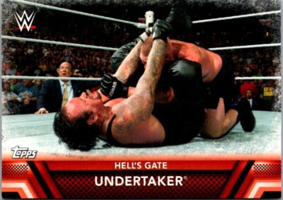 2017 Topps WWE Then Now Forever Undertaker Hell's Gate Finisher Insert #F-13