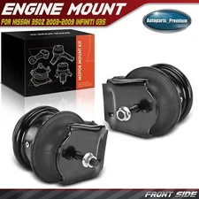 2x Front Left & Right Engine Motor Mount for Nissan 350Z 2003-2009 INFINITI G35