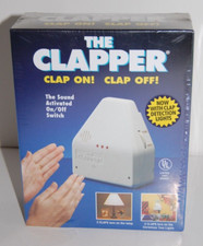 The Clapper Sound Activated On/Off Switch White New Old Stock