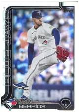 2025 Topps Series 1 Jose Berrios Rainbow Foil #33 Toronto Blue Jays