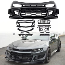 Front Bumper Cover Assembly 1LE Style For 2016-2018 Chevrolet Camaro Exact Fit