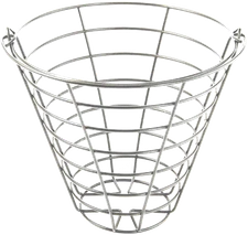Metal Wire Golf Ball Range Basket Bucket with Handle - Practice, Hitting, Gift