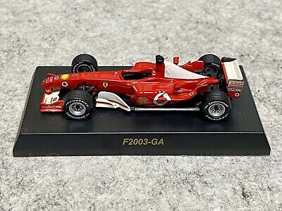 Kyosho 1/64 Ferrari 2003-GA #1 Diecast F1 Michael Schumacher Kyosho 1/64 Ferrari 2003-GA #1 Diecast F1 Michael Schumacher