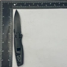 WILCOR SMALL FOLDING KNIFE, BLACK, 420 'STEEL  OUTDOORS CHINA