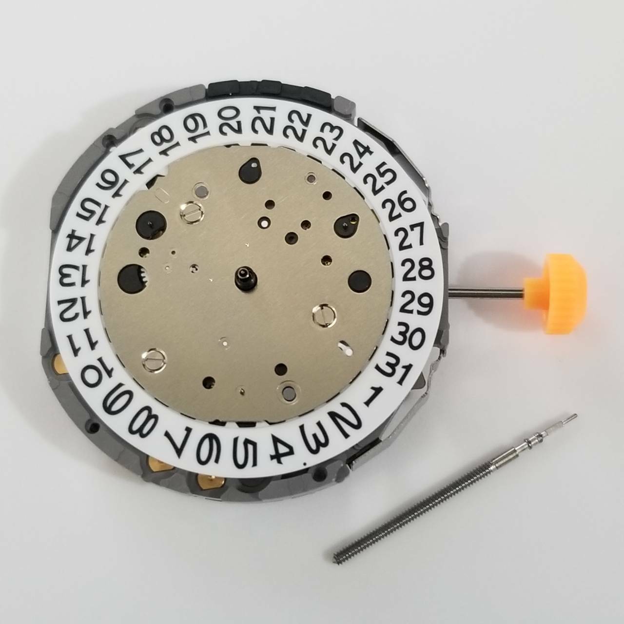 JS05 3-Hand Quartz Watch Movement Replacement for Miyota JS05 Calendar Feature