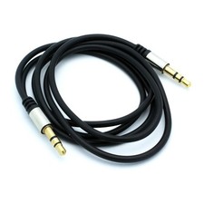 AUXILIARY CABLE CORD CAR AUX STEREO AUDIO SPEAKER WIRE ADAPTER 3.5mm for TABLETS