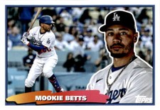 2023 Topps Update #BIG-11 Mookie Betts Oversized Topps Big Baseball Box Topper