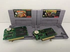 Donkey Kong Country, 1994 & 2 Diddy’s Kong Quest, 1995 (Super Nintendo SNES) Lot