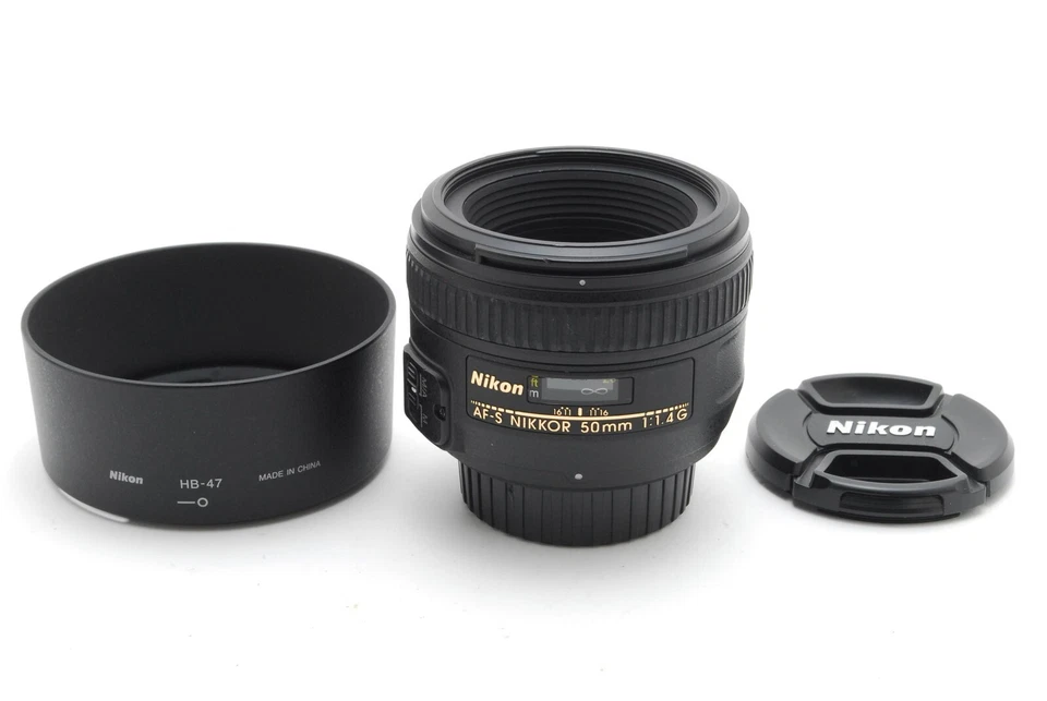 Nikon AF-S NIKKOR 50mm f/1.4 G Standard Prime Lens [Near MINT w/Hood] From Japan - Image 3 of 4
