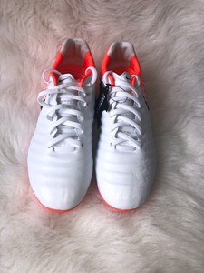 Nike tiempo legend 7 Pro Botines De Fútbol Talla 6 Hombres Blanco Y Naranja  $40.00 | eBay