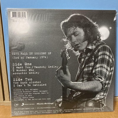 Rory Gallagher Irish Tour '74 City Hall Concert Vinyl Record Rory Gallagher Irish Tour '74 City Hall Concert Vinyl Record
