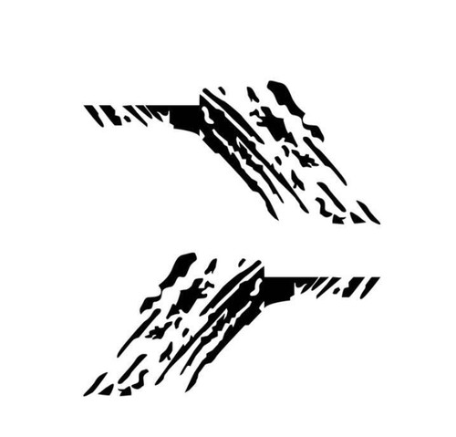 Graphic Mud Splash Car Sticker For Jeep Wrangler JK JL RUBICON Side Door Decals - Picture 9 of 10