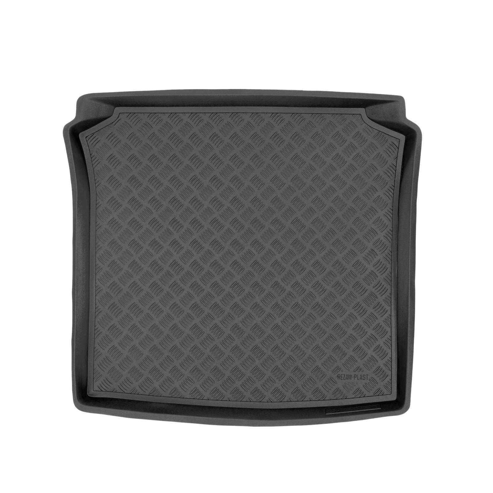 Tapis de coffre pour SEAT Ibiza IV 2010-2017 Rezaw-Plast en PVC noir protecteur