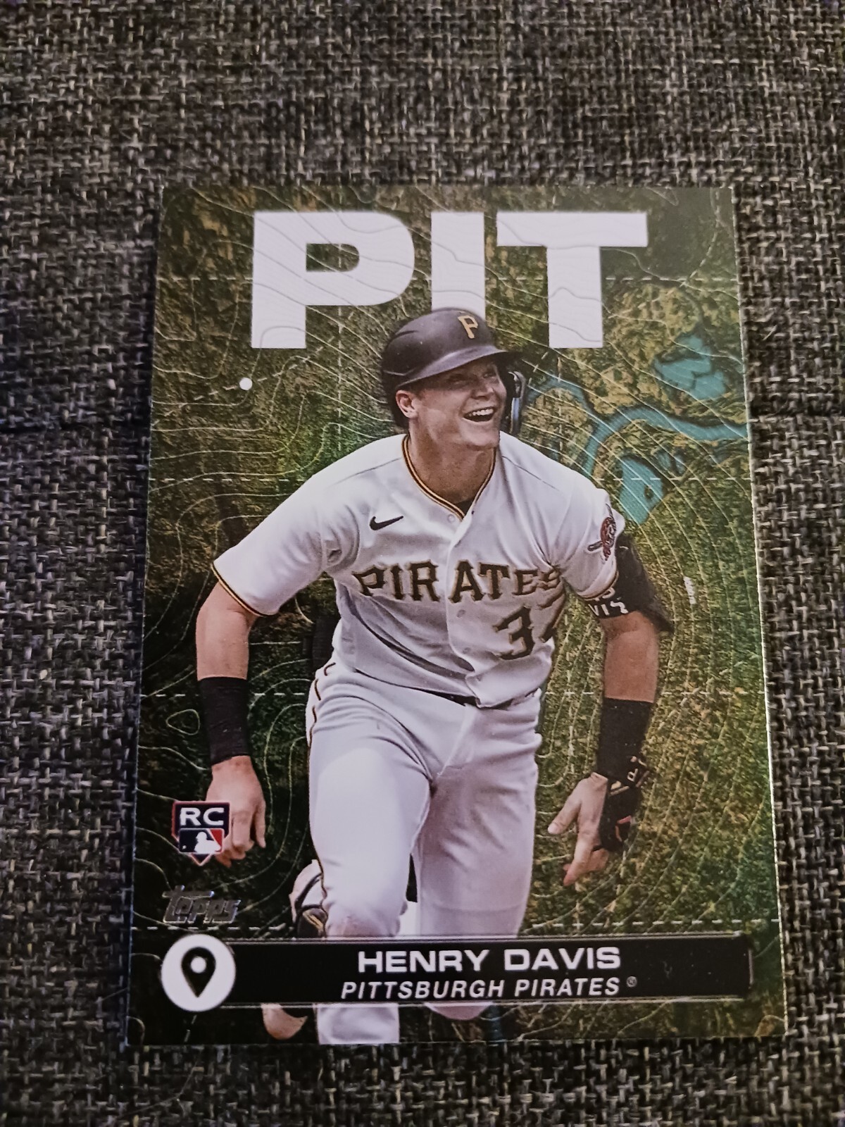 2024 Topps Series 2 City to City CTC-25 Henry Davis RC Pittsburgh Pirates