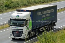 Truck Photo 12x8 - DAF XF - White Peak - FD66 VLB