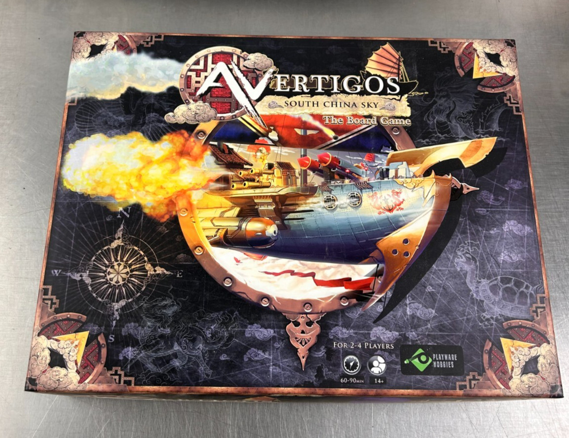 Avertigos - South China Sea (deluxe Ed) Box Damage