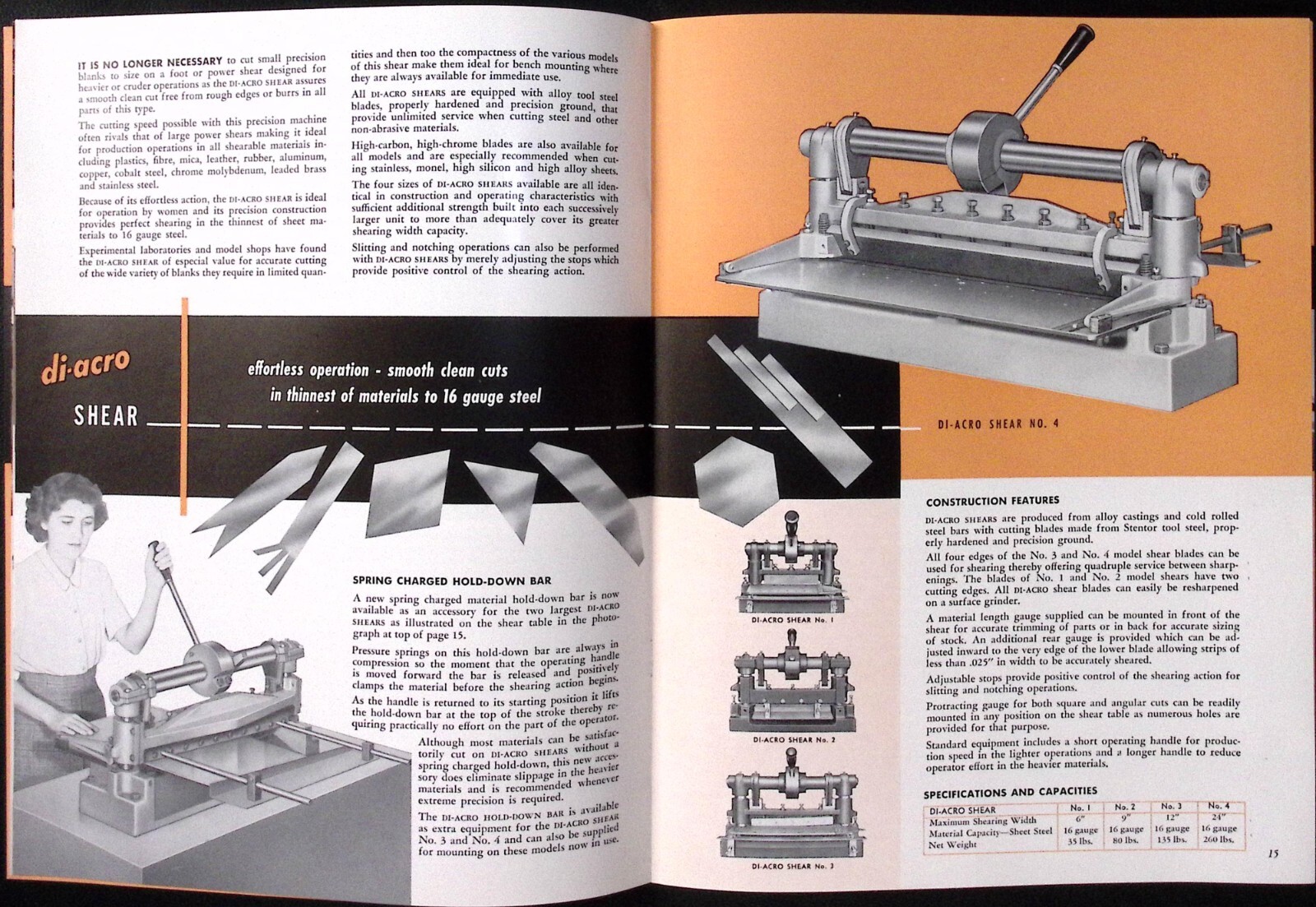 1953 Diarco Precision Machines for Die-less Duplicating Brochure