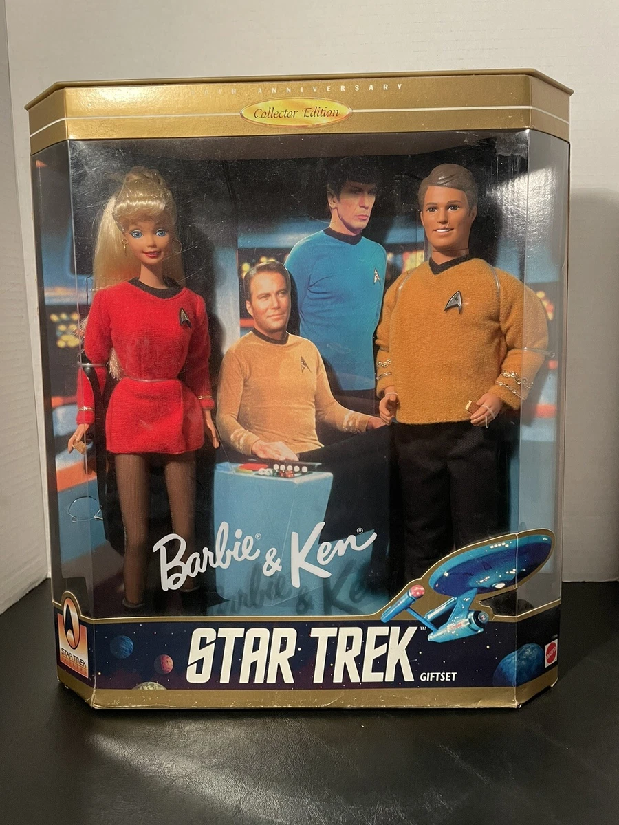 BARBIE & KEN STAR TREK Gift Set 30th Anniversary Collector Edition 1996 NEW  Vtg.