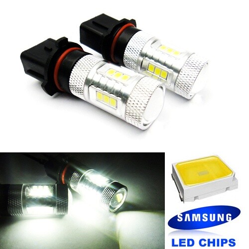 2x P13W SAMSUNG High Power 15W LED Projector Fog Daytime Running Light DRL UK