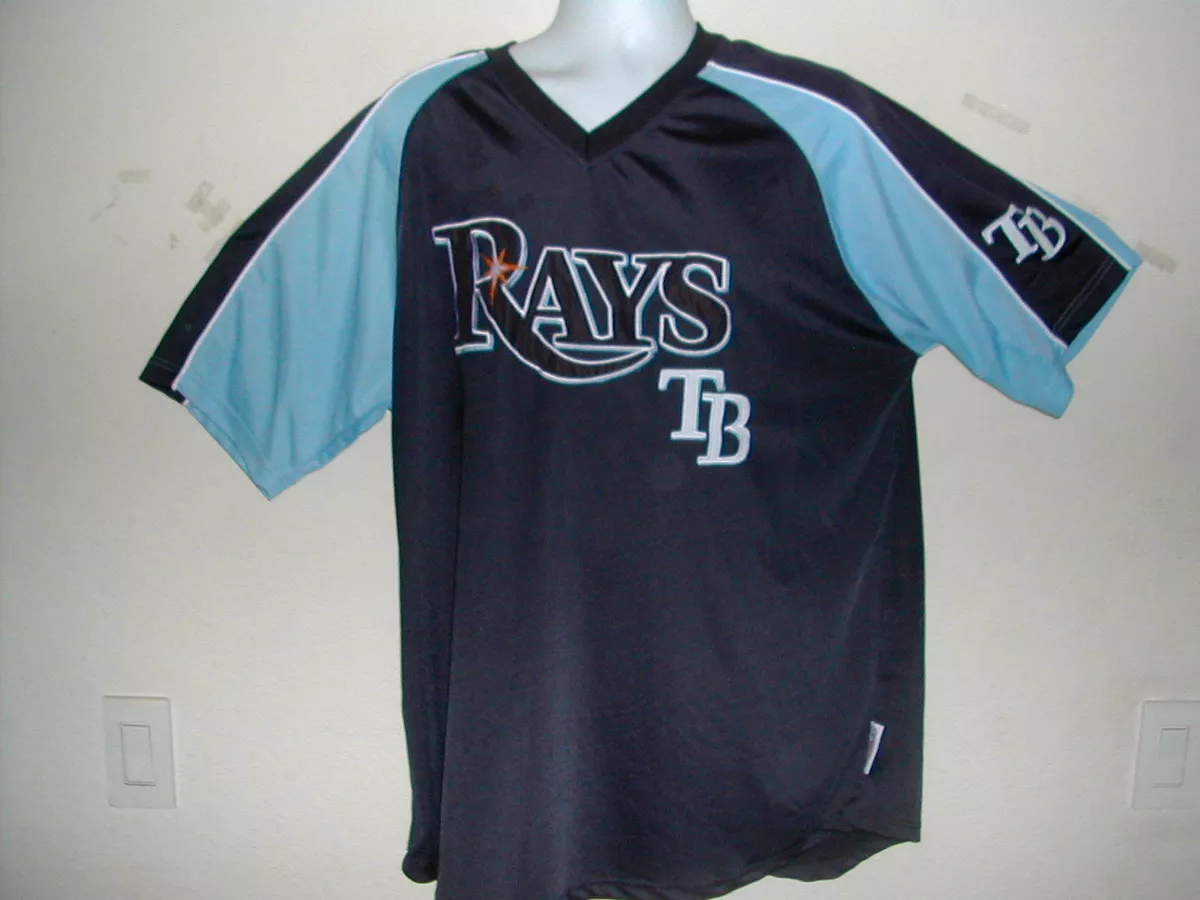 Men's XL TAMPA BAY RAYS Home Jersey STITCHED Embroidered $99@Genuine MLB  NEW