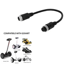 For Segway Ninebot Gokart Power Extension Cable Kit PRO S MAX Charger Adapter