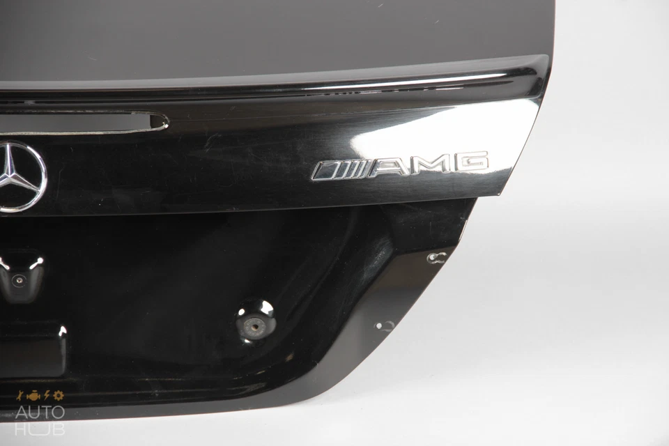 03-09 Mercedes W209 CLK55 AMG CLK500 CLK350 cupé tapa maletero carcasa negra OEM Foto 4 de 4