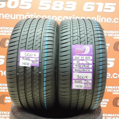 2X 245 35 R18 92Y XL FIRESTONE ROADHAWK DOT: 19/19 (NON USATO) Ref ...