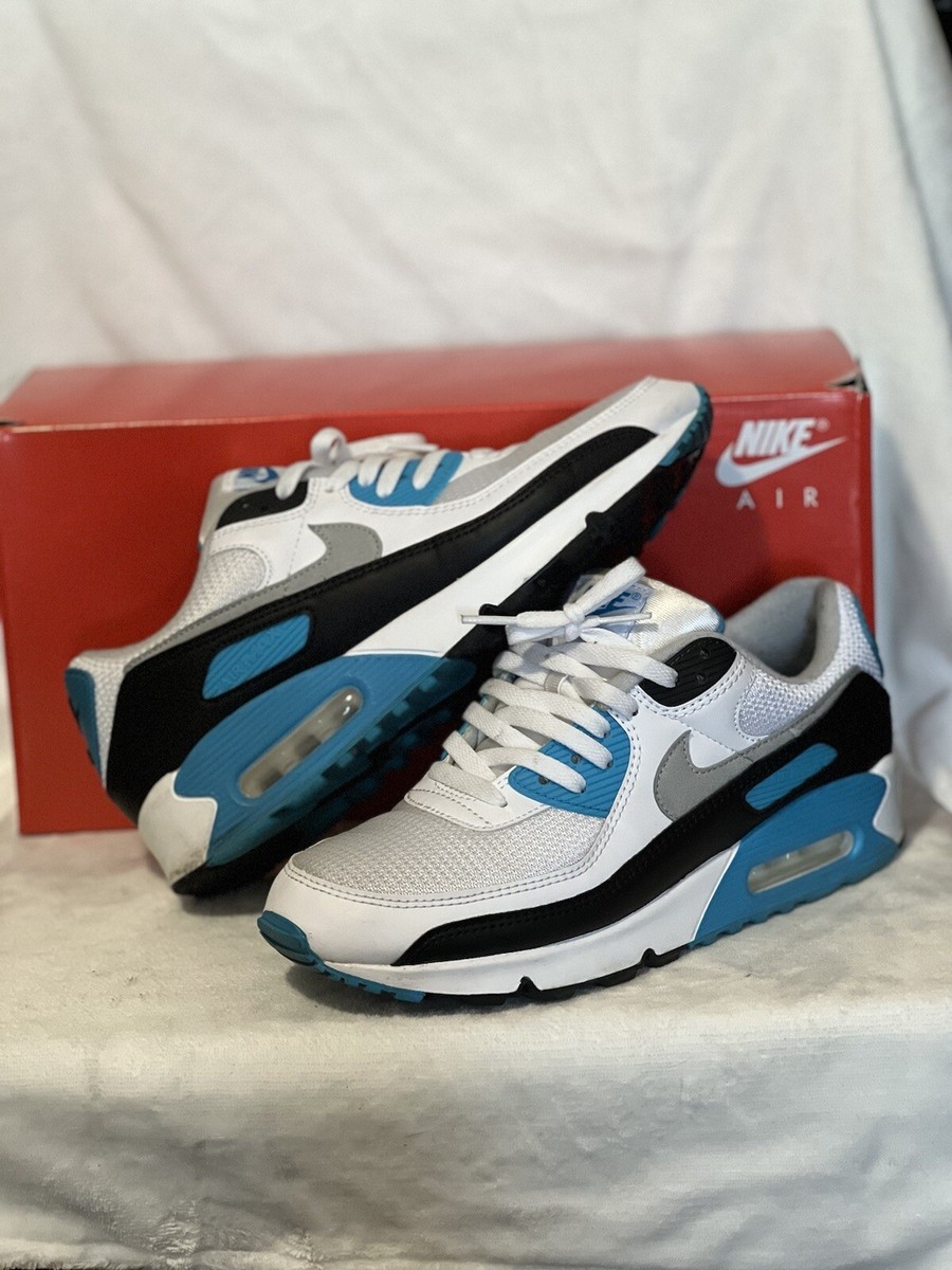 Size 10 Nike Air Max 90 Retro Laser Blue 2020 194276554852|