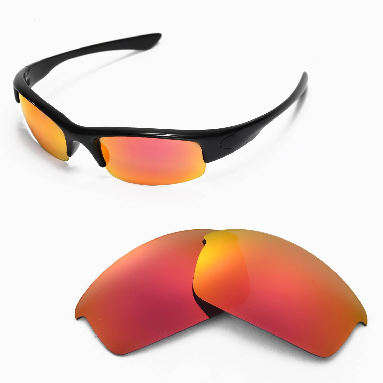 Walleva Replacement Lenses for Oakley Bottlecap Sunglasses Multiple