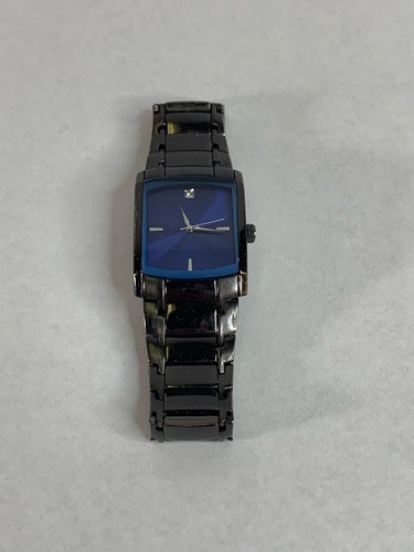 FOSSIL WATCH, BLACK STAINLESS STEEL 