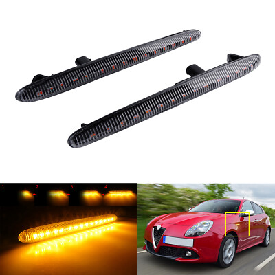 2x LED SEITENBLINKER für Alfa Romeo Giulietta/ Kasten/Schrägheck 940 2010- |KLAR