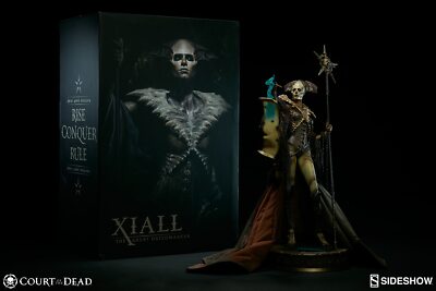 可動改造) Sideshow 『コート・オブ・ザ・デッド』クシィオール Sideshow Court of the Dead XIALL The Great Osteomancer Premium