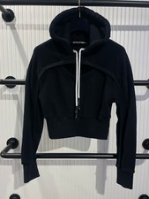 Palm Angels Sweat A Capuche Femme Noir Taille S Coton Très Bon État 