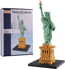 KLMEi Large Collection Building Set Architecture Statue of Liberty Block Toys Mi