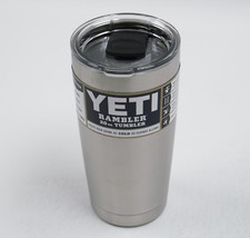 Brand New Yeti Stainless Steel Rambler 20oz Tumbler With Magslider Lid YRAM20-MS