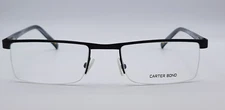 CARTER BOND By Jono Hennessy Mens 9021/308 Browline Eyeglasses Frames 53/20 NEW