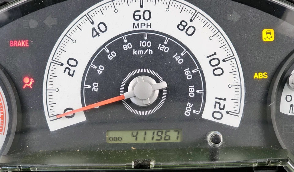 Toyota FJ cruiser 2008-2011 приборной панели измеритель скорости датчики оригинальный б/у - Изображение 3 из 4