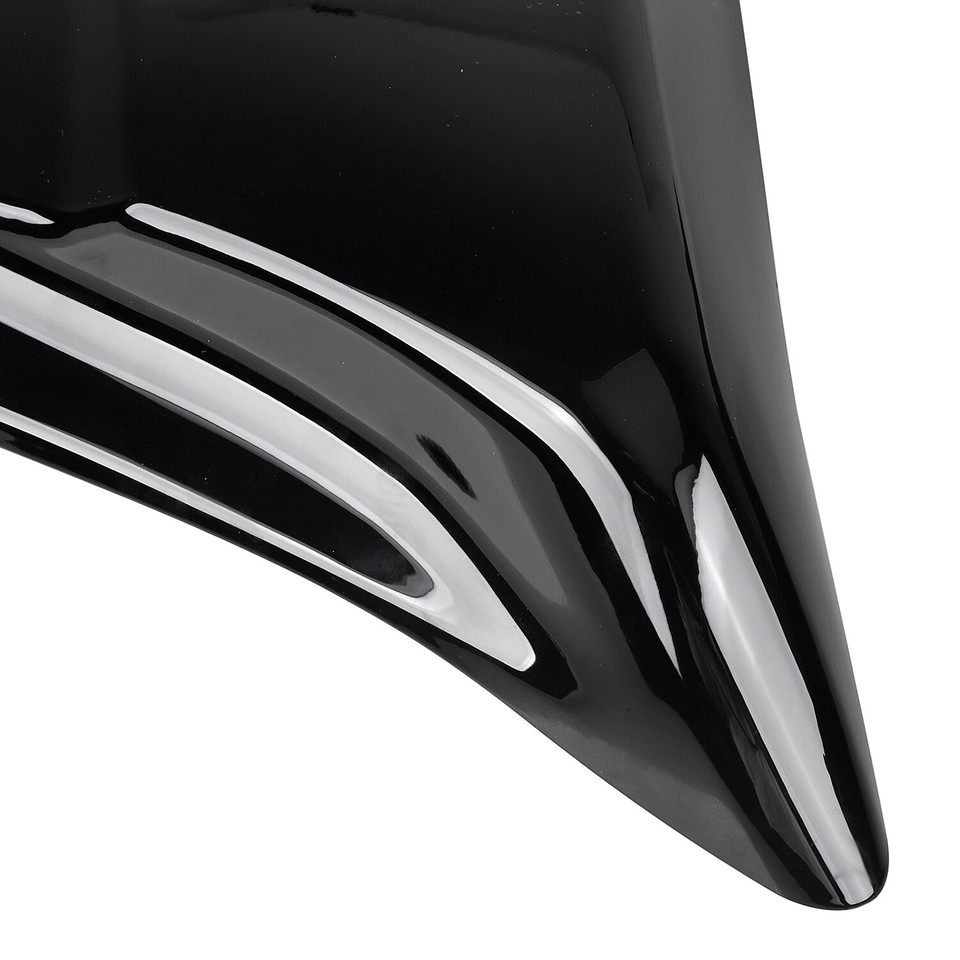 Copri Cerniera Per Borsa Sella Harley Touring 2014-2023 – ABS Nero Con Foro Serratura Per FLHX FLTRX FLHR