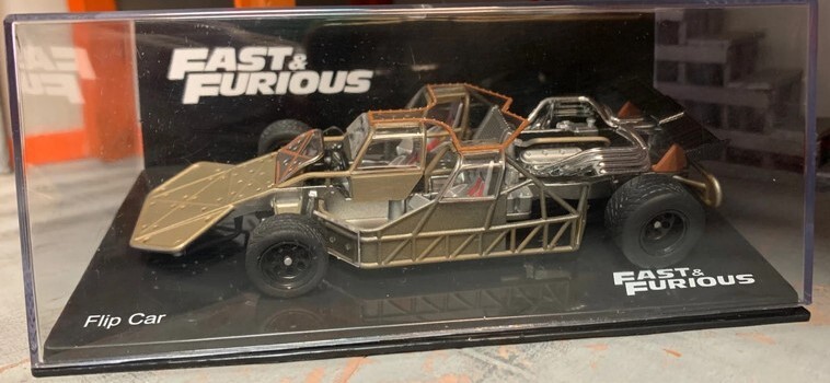 FLIP CAR FAST & FURIOUS 8, ALTAYA 1:43, NEW DIE CAST, UNOPENED BOX