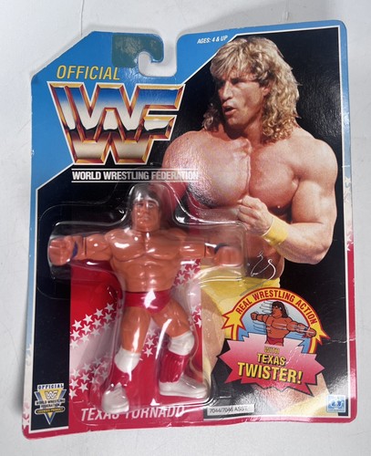 1991 Texas Tornado MOC Vintage WWF Hasbro Figure F...