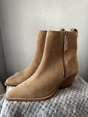 Womens House Of Harlow Size 8 New Suede Booties